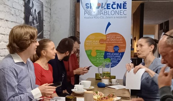 tisková konference Společně pro Jablonec ze dne 25. 5. 2022