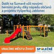 hřiště Ďolík na Šumavě
